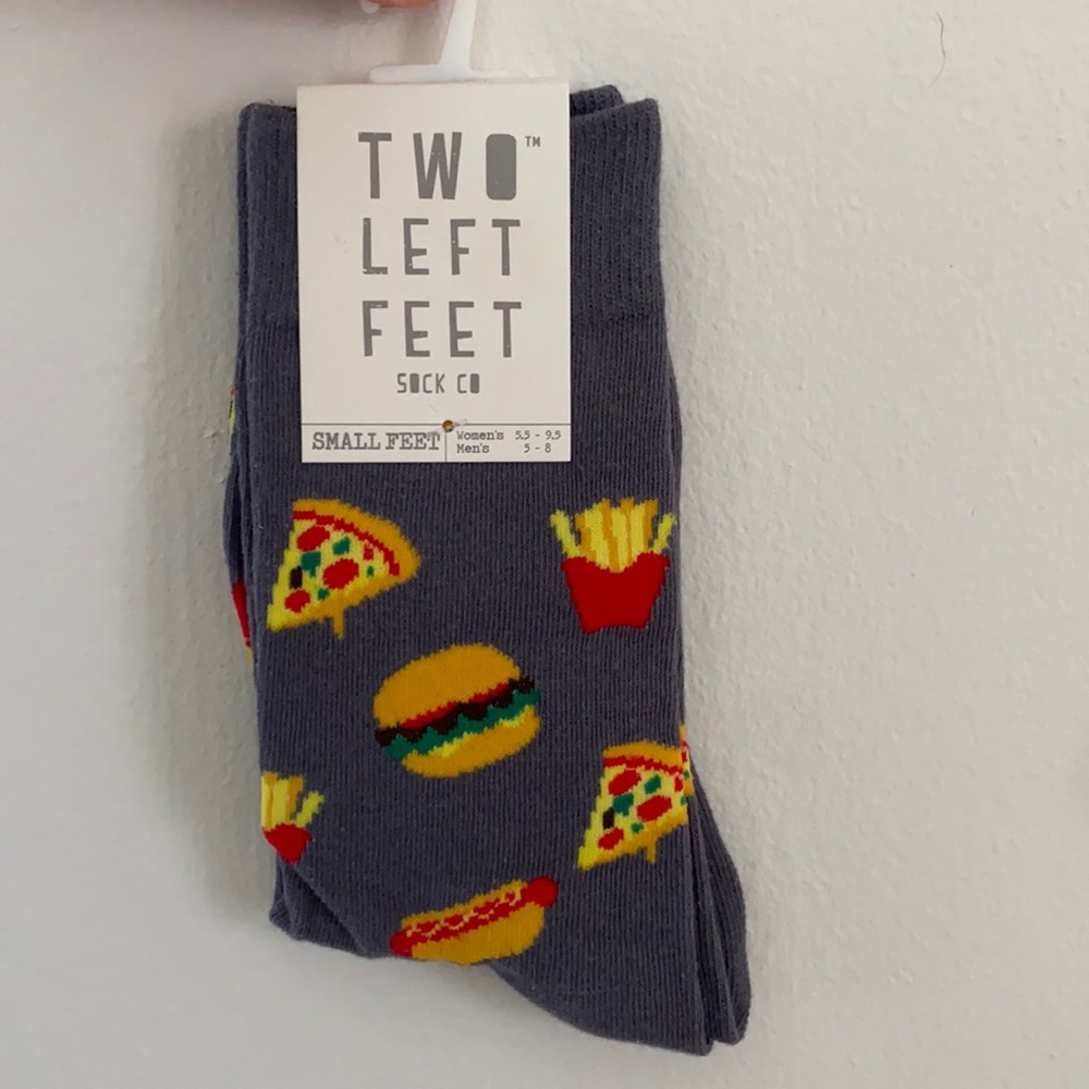 NWT! Two Left Feet every day socks